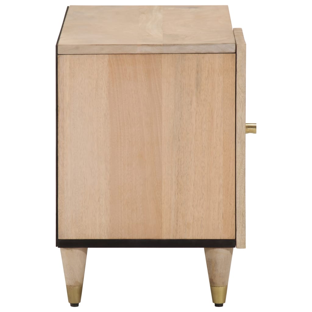 Tv Cabinet 80X31X46 Cm Solid Wood Mango
