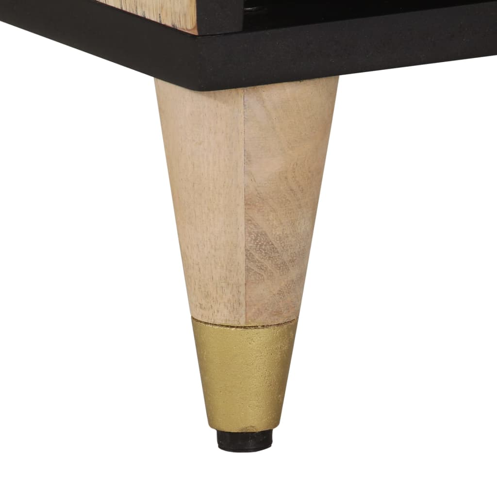 Tv Cabinet 100X33X46 Cm Solid Wood Mango