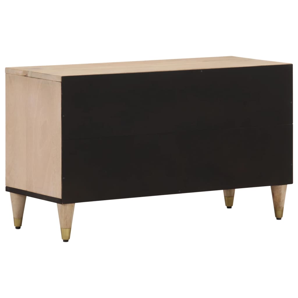 Tv Cabinet 80X33X46 Cm Solid Wood Mango