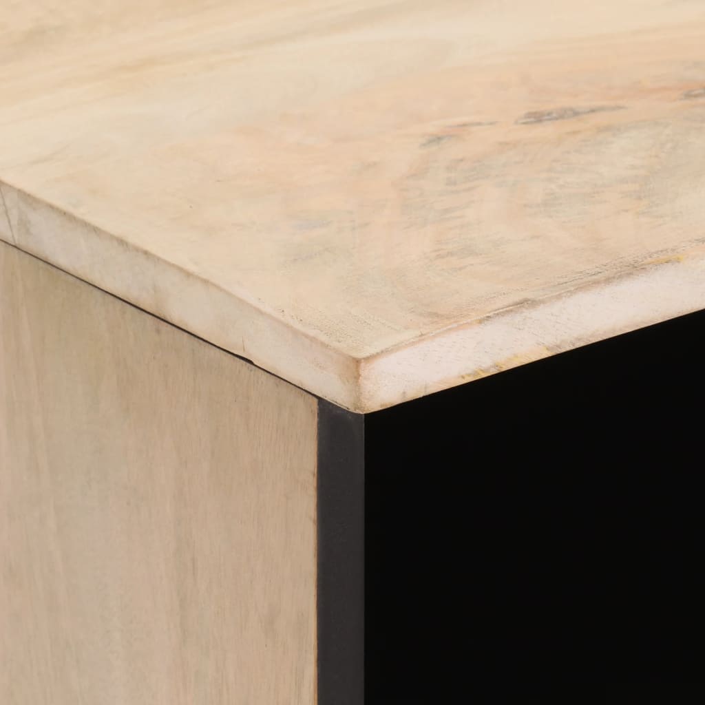 Tv Cabinet 80X33X46 Cm Solid Wood Mango