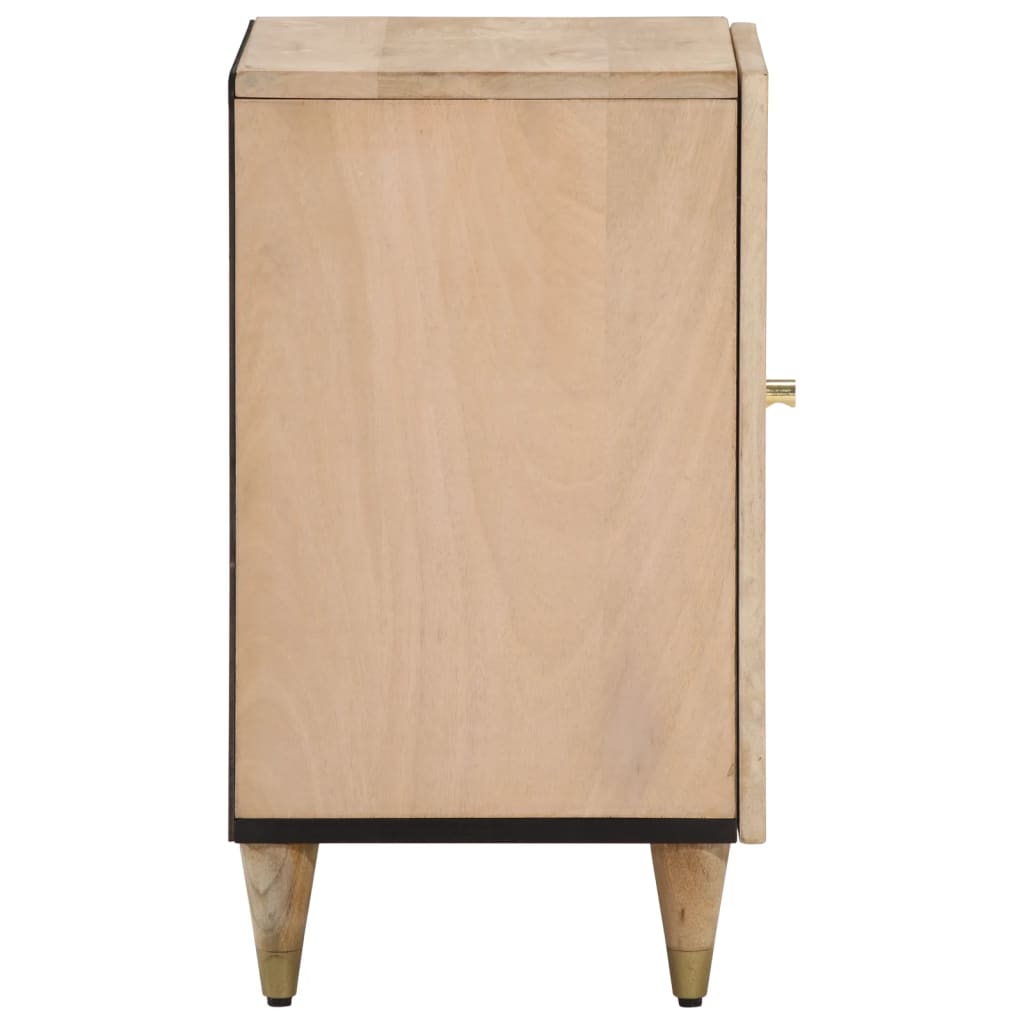 Bathroom Cabinet 38X33X58 Cm Solid Wood Mango