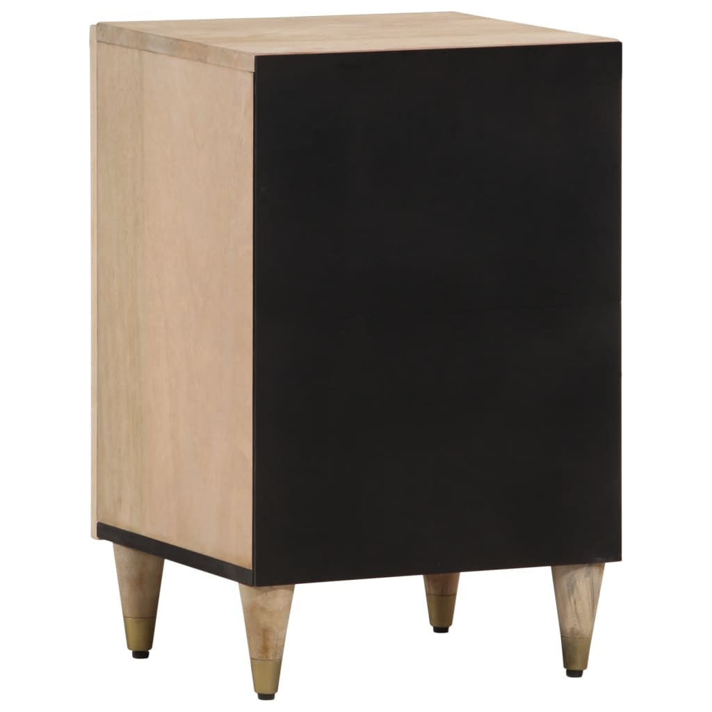 Bathroom Cabinet 38X33X58 Cm Solid Wood Mango