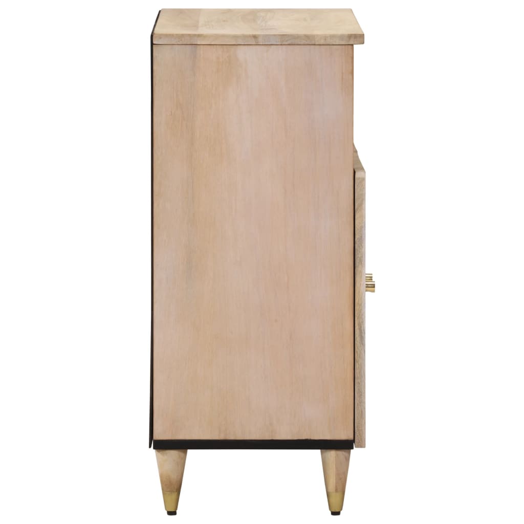 Side Cabinet 60X33X75 Cm Solid Wood Mango