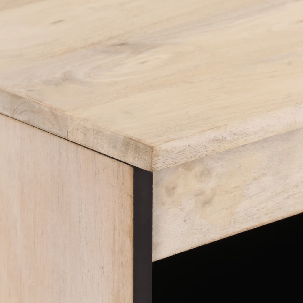 Side Cabinet 60X33X75 Cm Solid Wood Mango