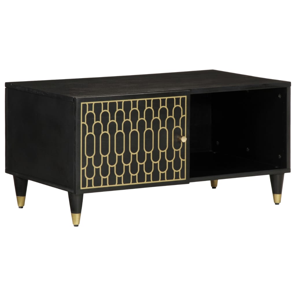 Coffee Table 80X50X40 Cm Solid Wood Mango