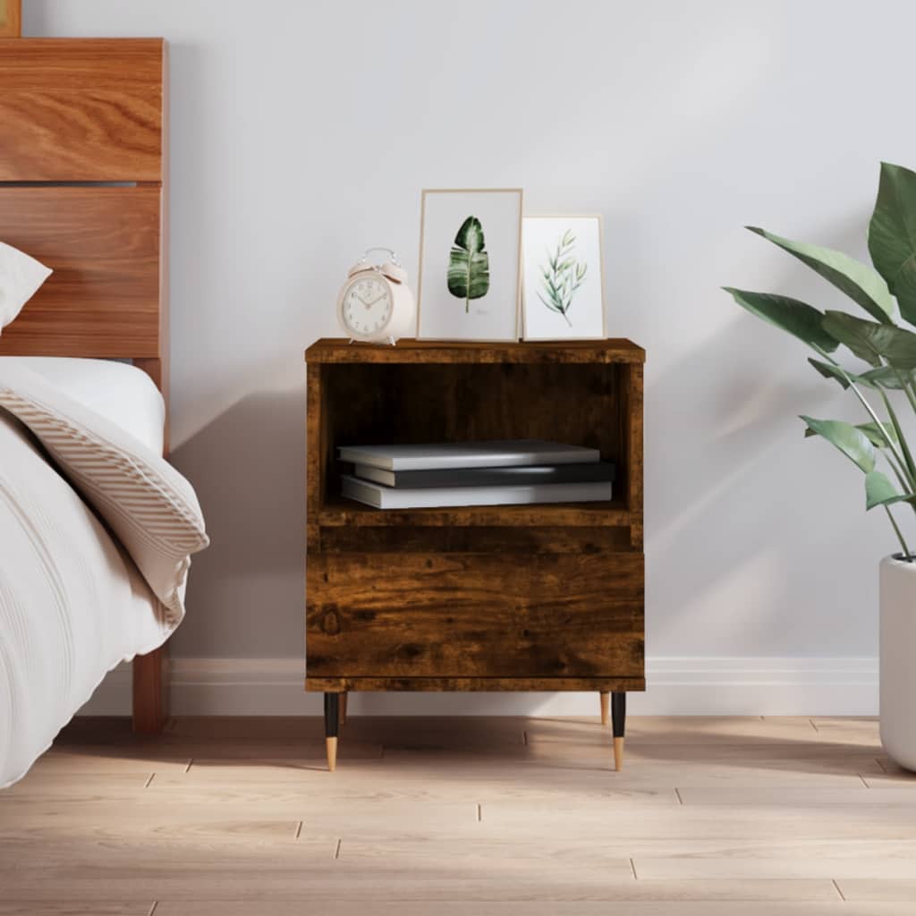Bedside Cabinets 2 Pcs 40X35X50 Cm Engineered Wood