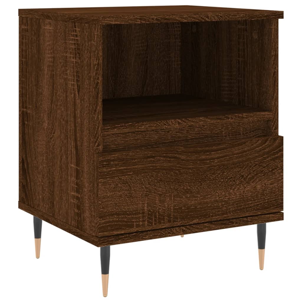 Bedside Cabinets 2 Pcs 40X35X50 Cm Engineered Wood