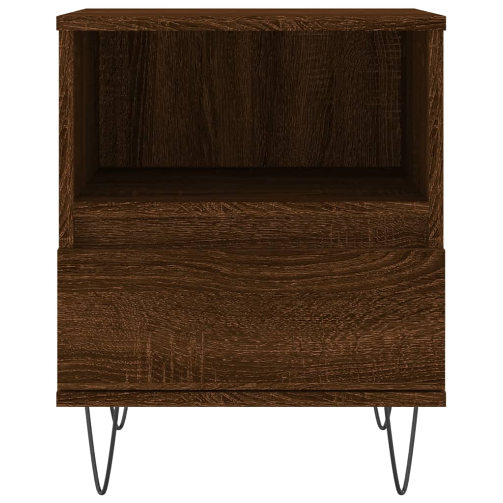 Bedside Cabinet 40X35X50 Cm Engineered Wood