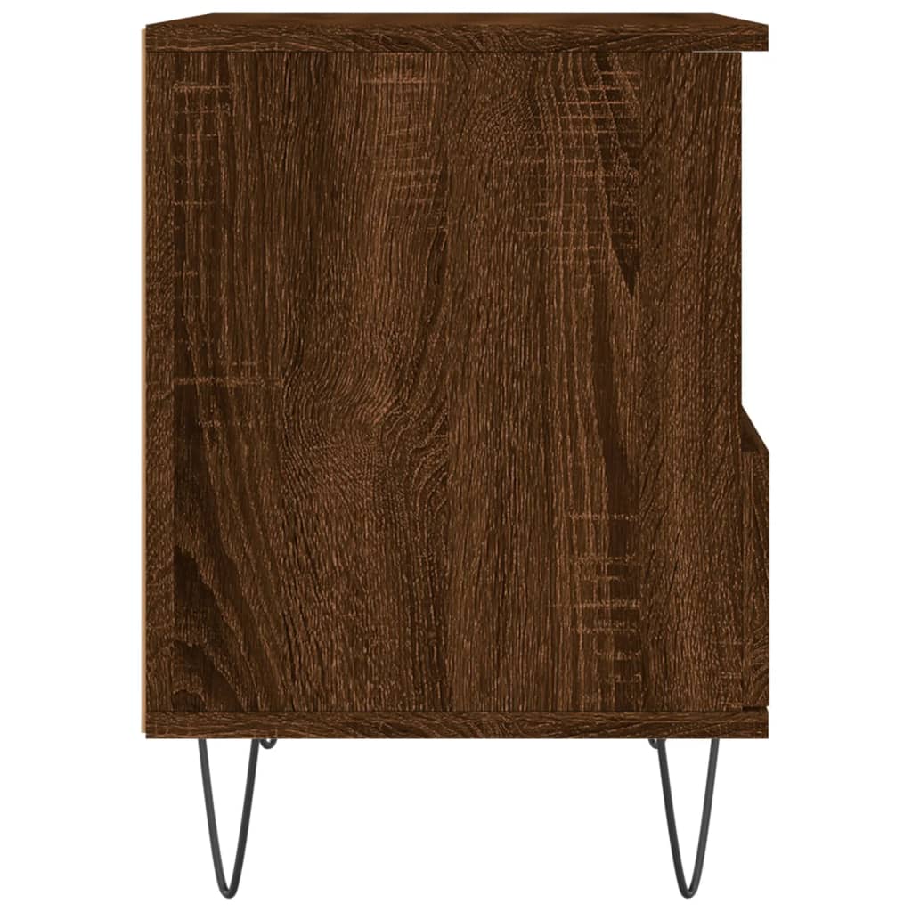 Bedside Cabinet 40X35X50 Cm Engineered Wood