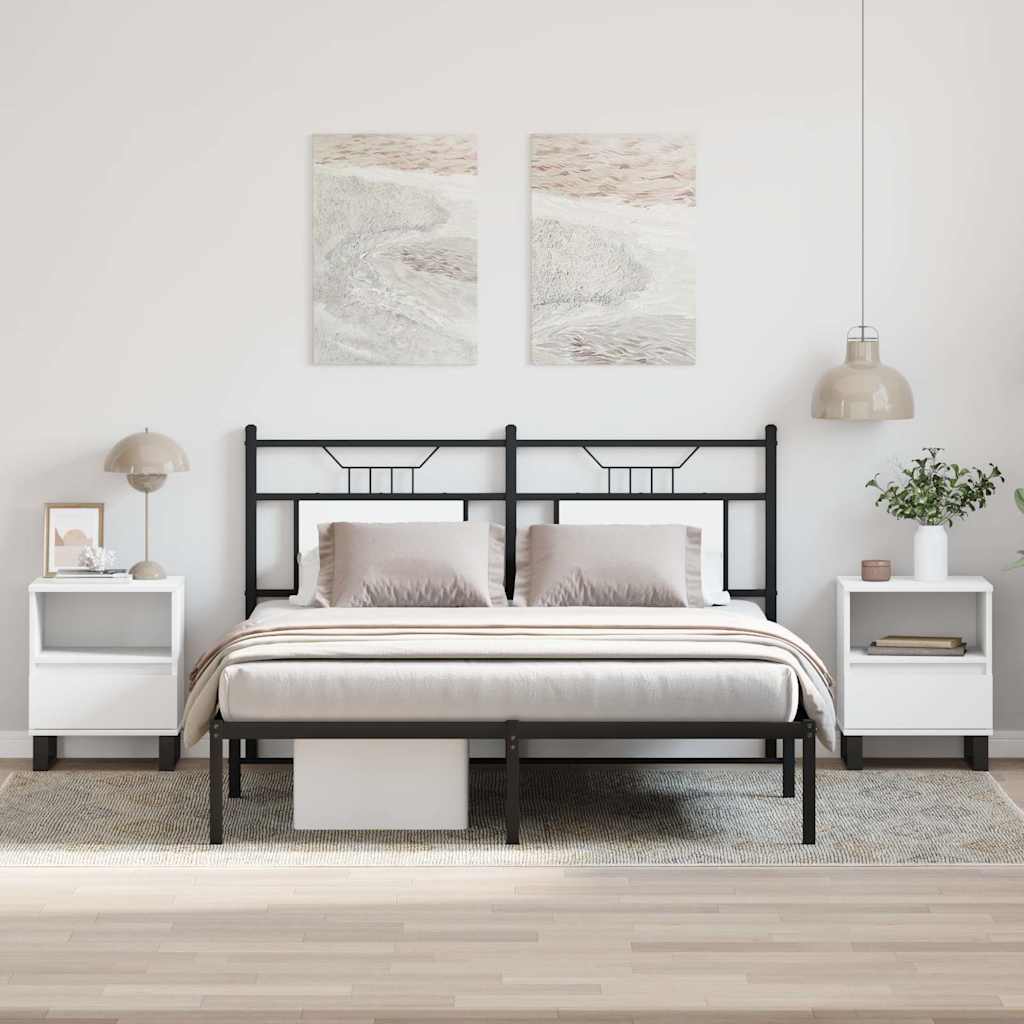 Bedside Cabinet 40X35X50 Cm Engineered Wood