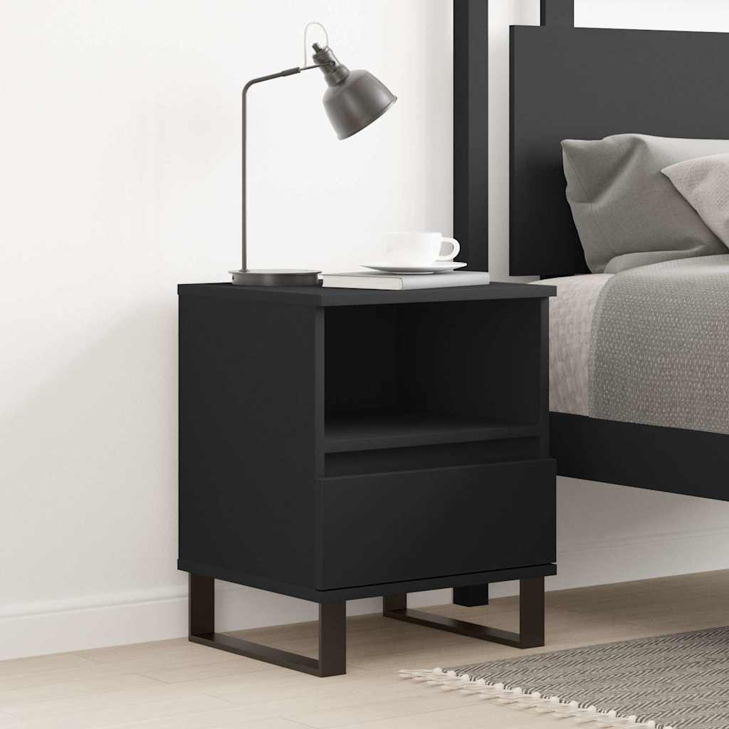 Bedside Cabinet 40X35X50 Cm Engineered Wood