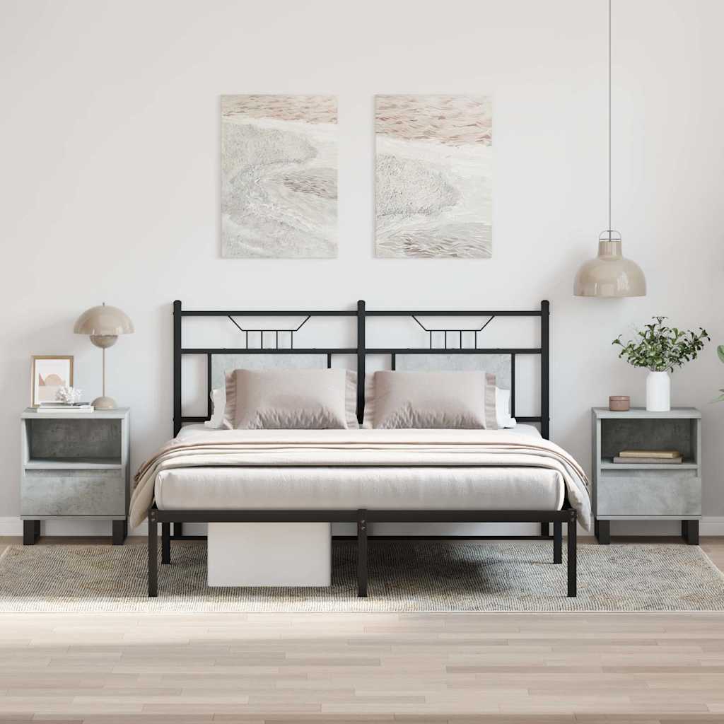 Bedside Cabinet 40X35X50 Cm Engineered Wood