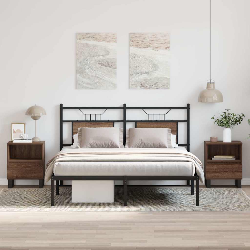 Bedside Cabinet 40X35X50 Cm Engineered Wood