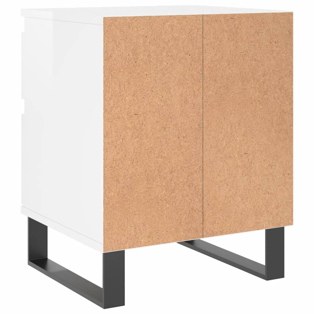 Bedside Cabinets 2 Pcs 40X35X50 Cm Engineered Wood