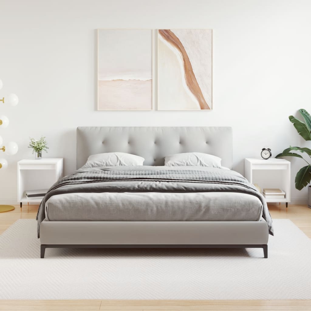 Bedside Cabinets 2 Pcs 40X35X50 Cm Engineered Wood