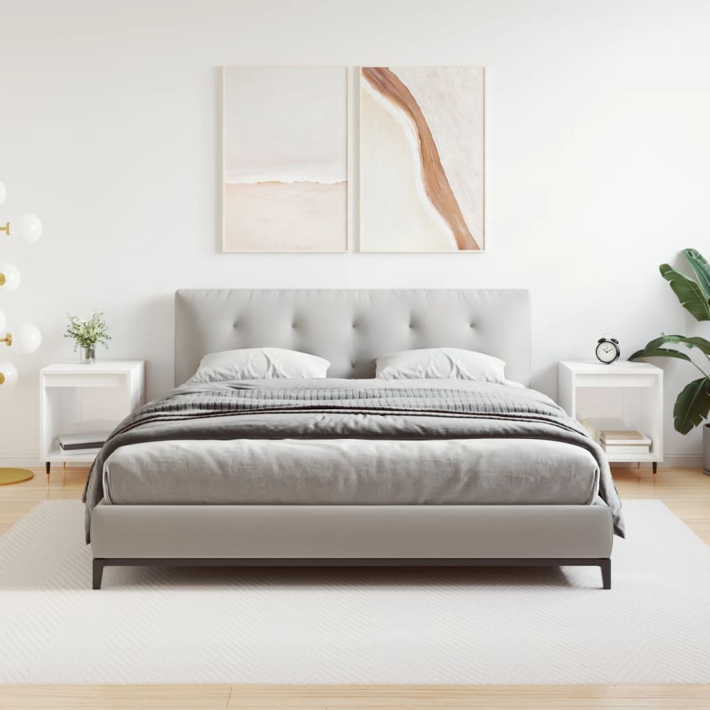 Bedside Cabinets 2 Pcs 40X35X50 Cm Engineered Wood