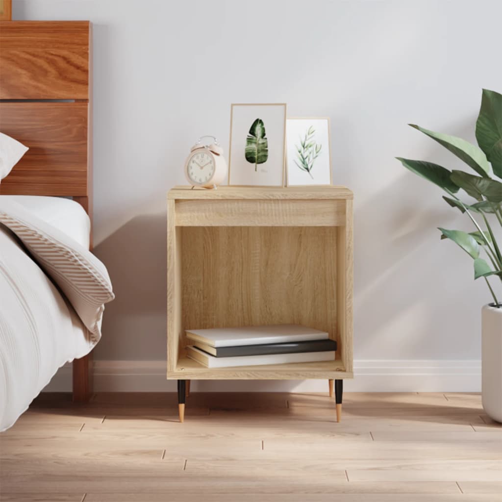 Bedside Cabinets 2 Pcs 40X35X50 Cm Engineered Wood