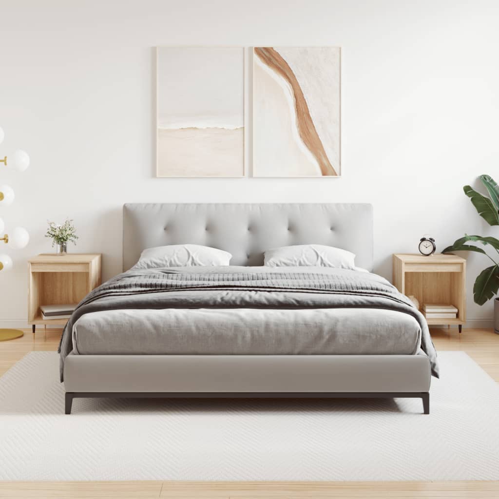 Bedside Cabinets 2 Pcs 40X35X50 Cm Engineered Wood