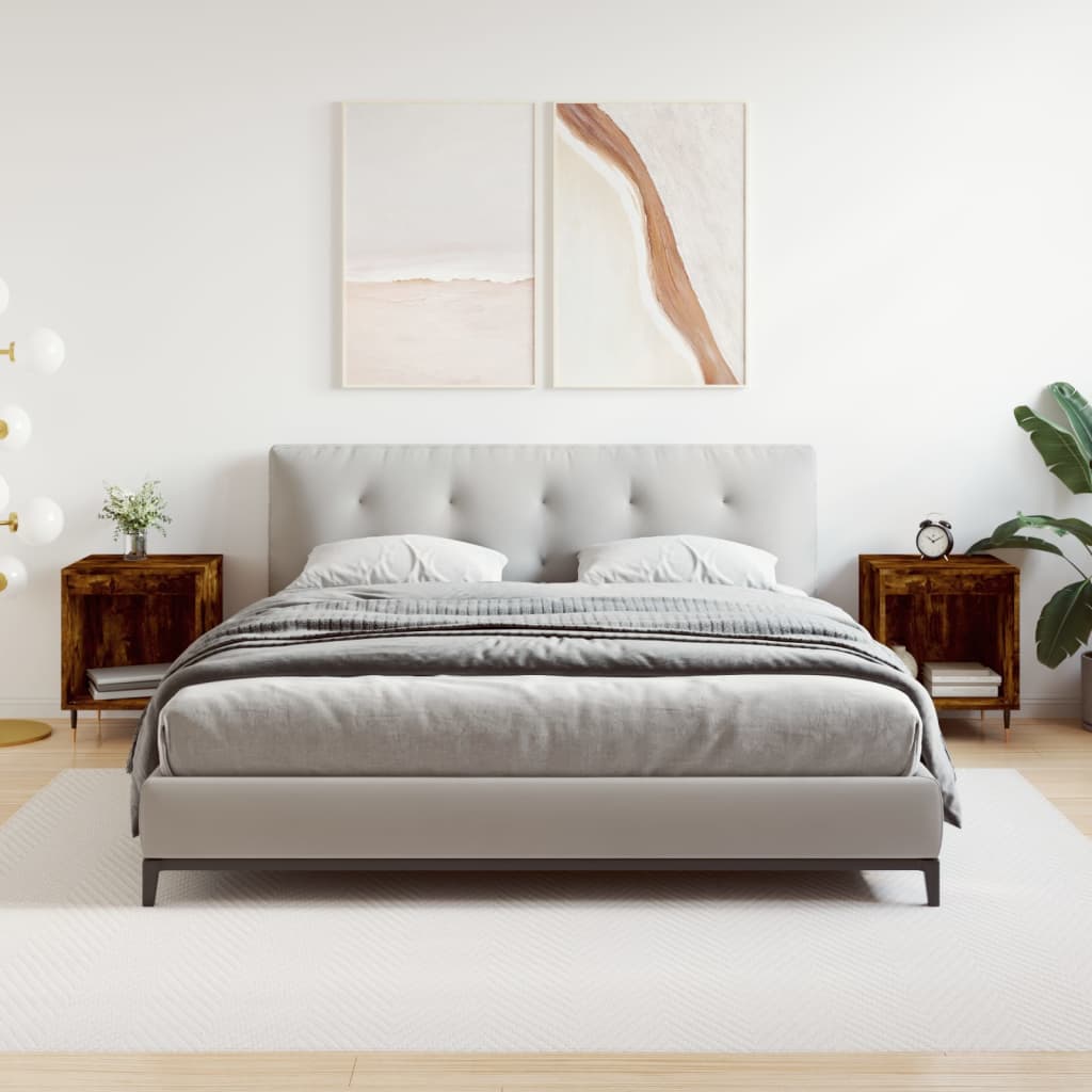 Bedside Cabinets 2 Pcs 40X35X50 Cm Engineered Wood