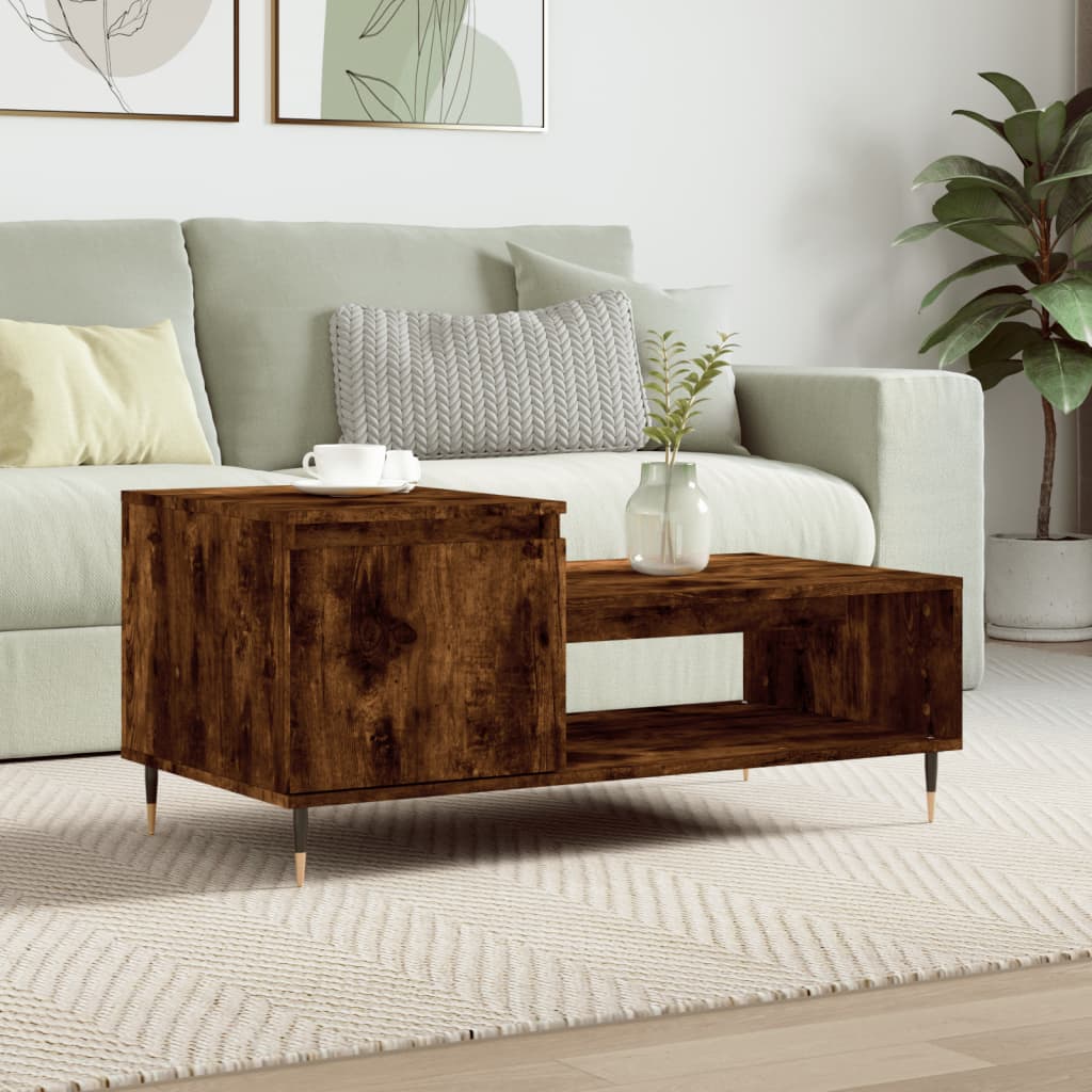 Coffee Table 100X50X45 Cm Engineered Wood