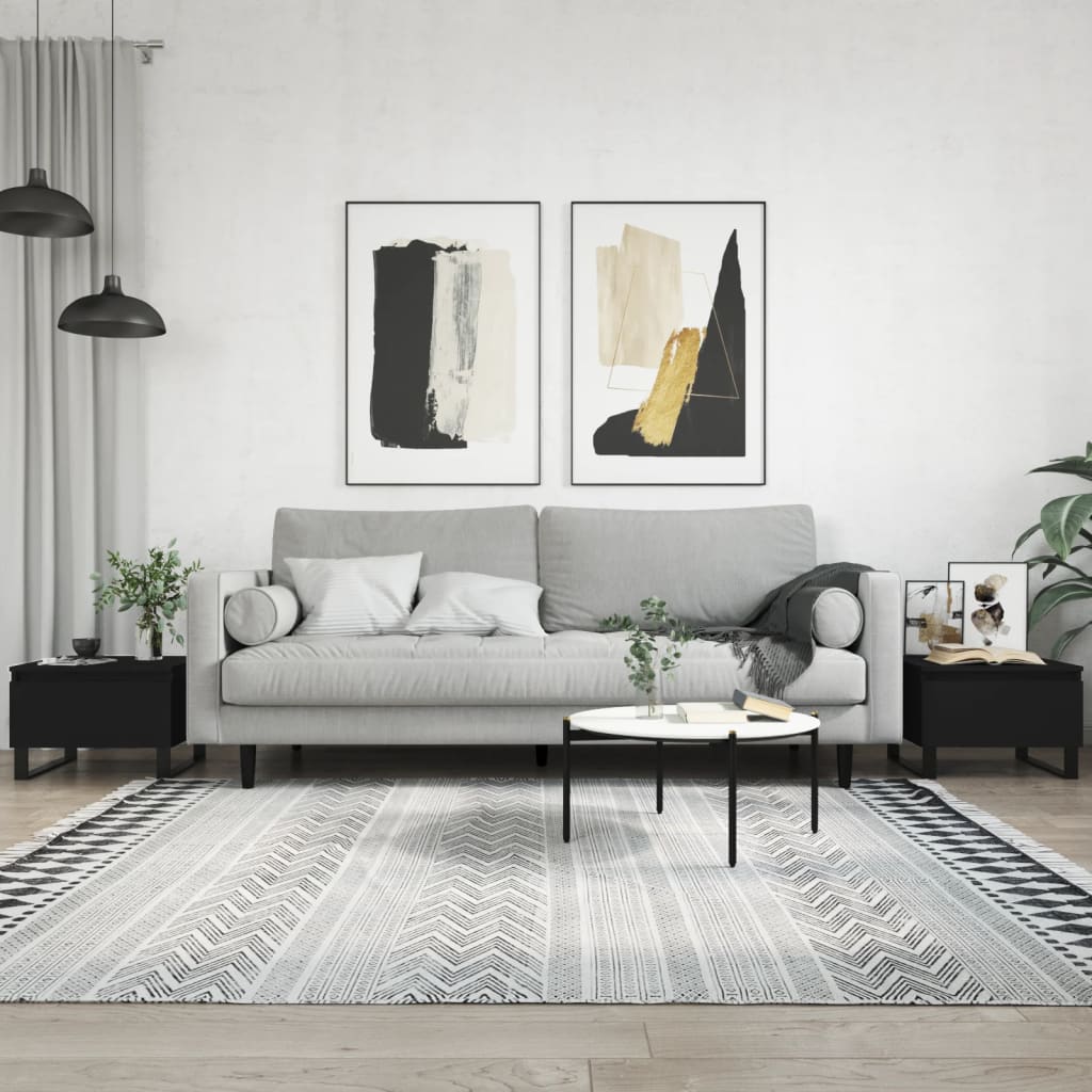 Coffee Tables 2 Pcs 50X46X35 Cm Engineered Wood