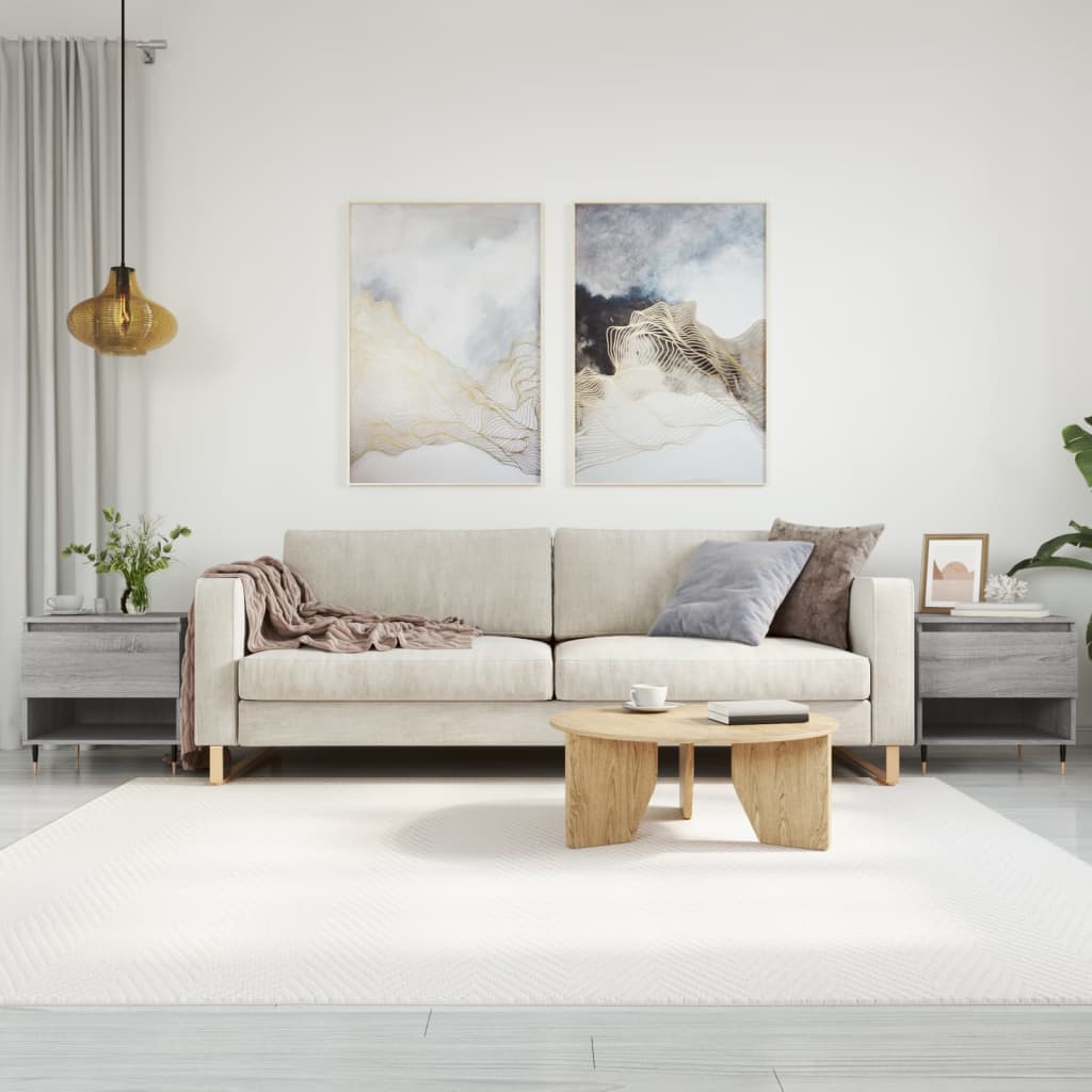 Coffee Tables 2 Pcs 50X46X50 Cm Engineered Wood