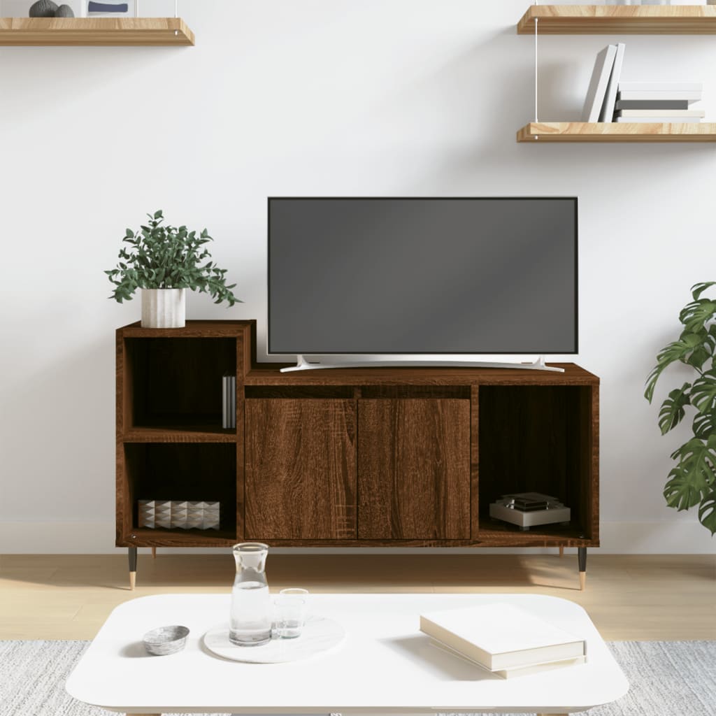 Tv Cabinet 100X35X55 Cm Engineered Wood
