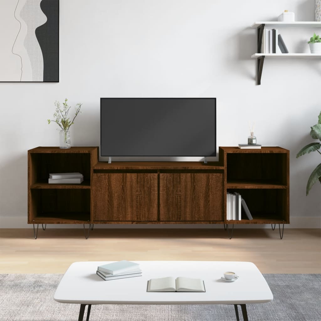 Tv Cabinet 160X35X55 Cm Engineered Wood