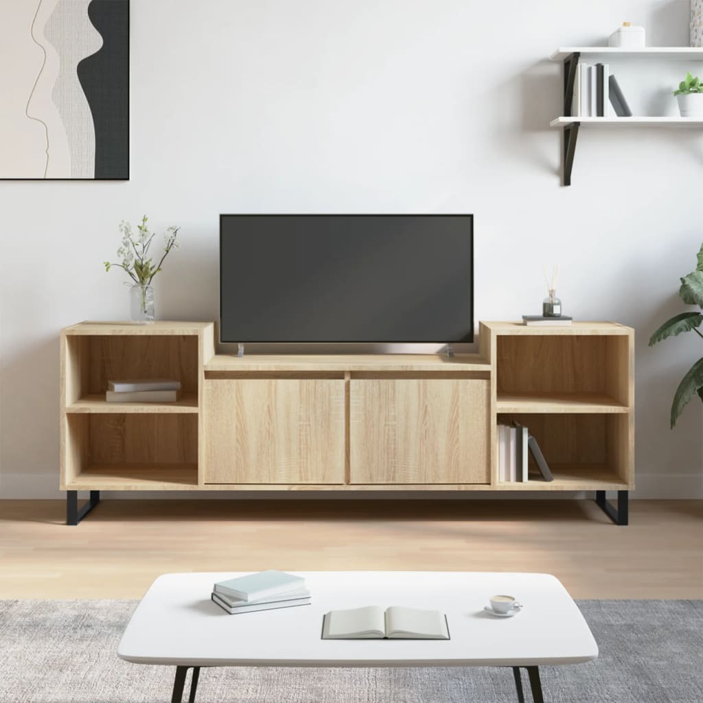 Tv Cabinet 160X35X55 Cm Engineered Wood