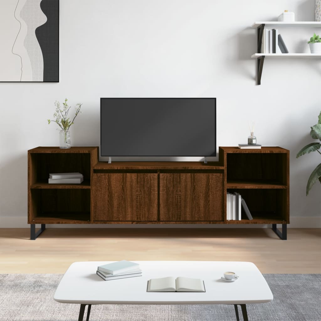 Tv Cabinet 160X35X55 Cm Engineered Wood