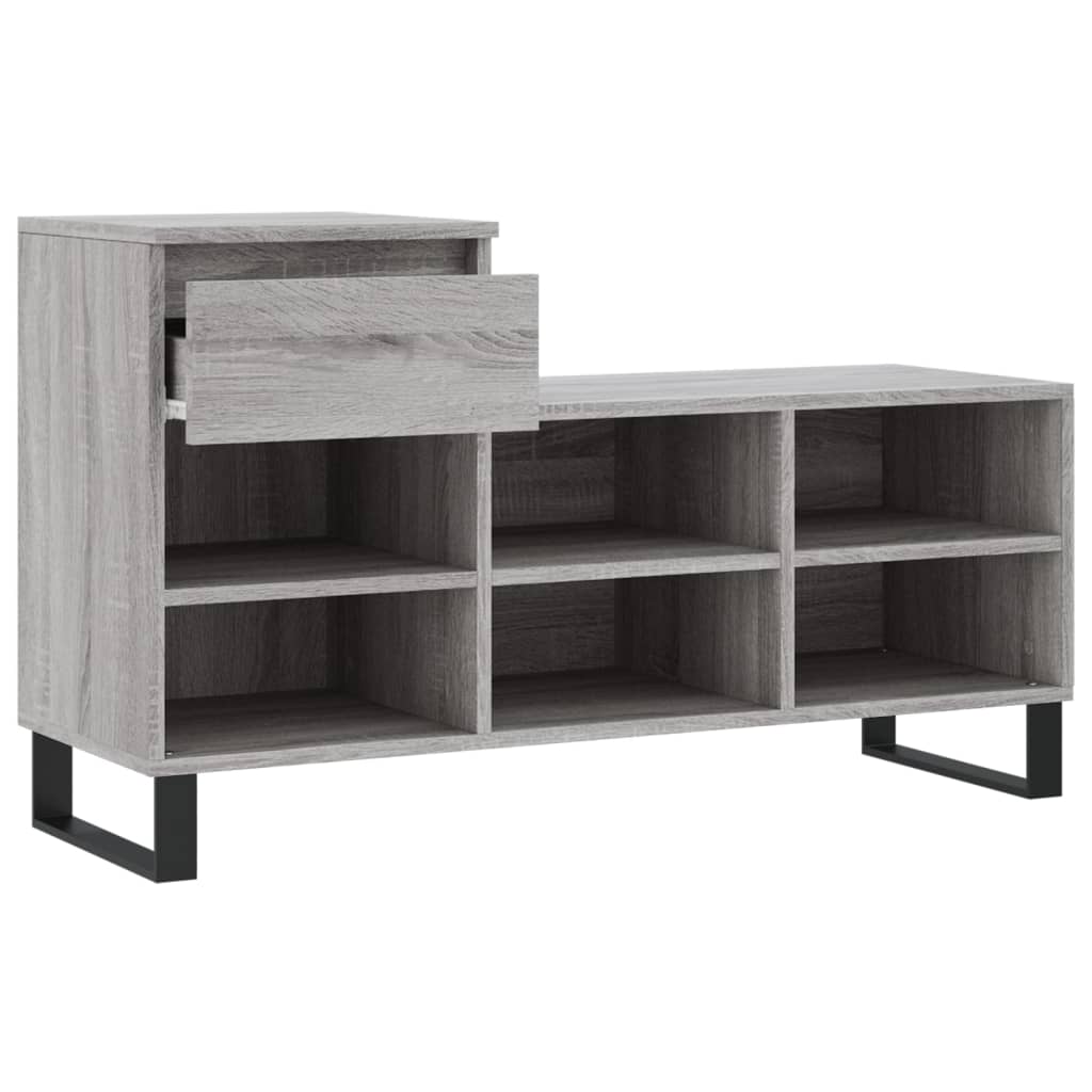 Shoe Cabinet 102X36X60 Cm Engineered Wood