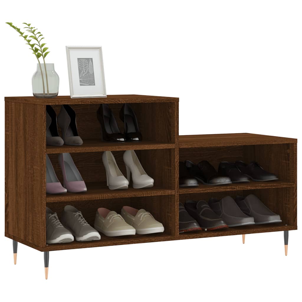 Shoe Cabinet 102X36X60 Cm Engineered Wood