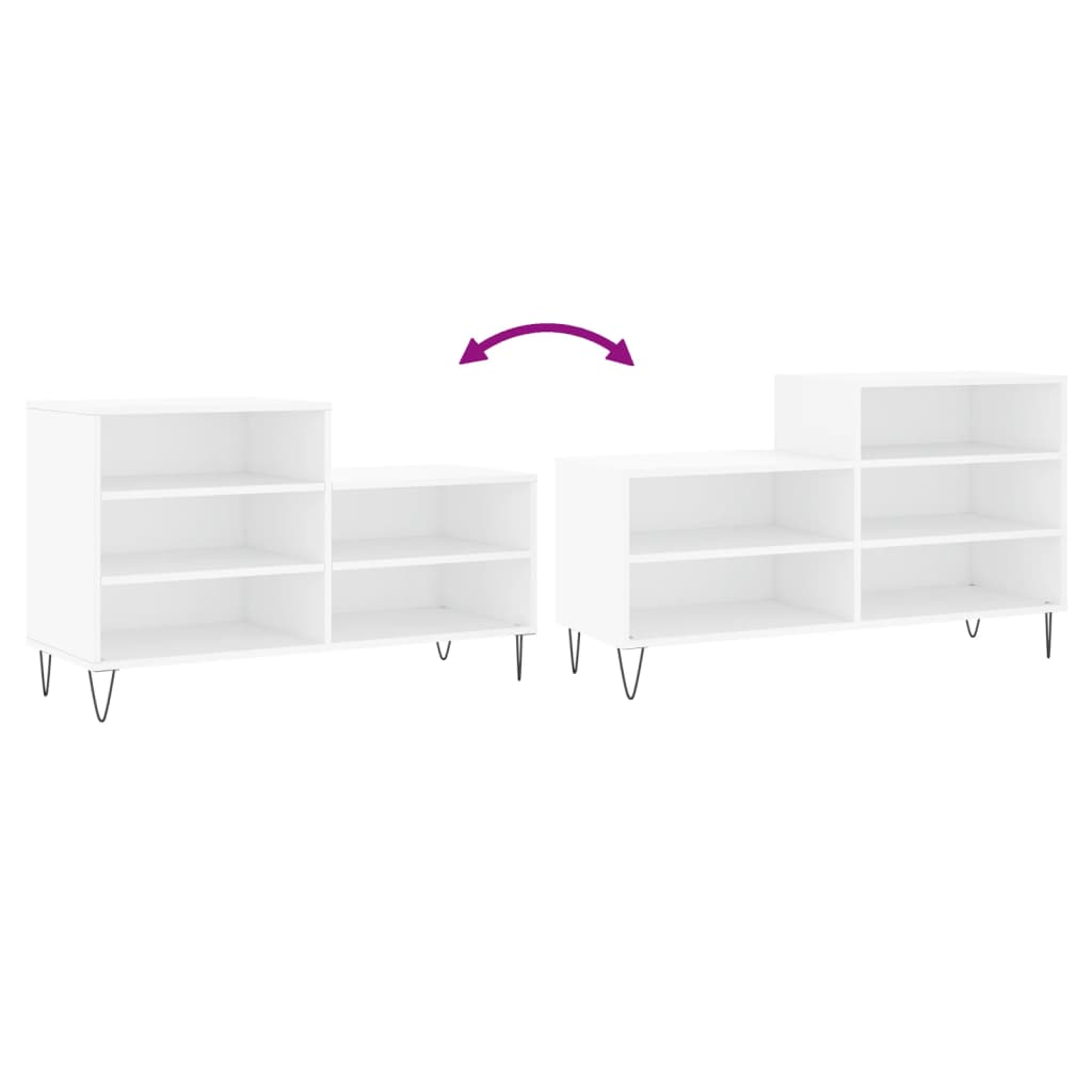 Shoe Cabinet 102X36X60 Cm Engineered Wood