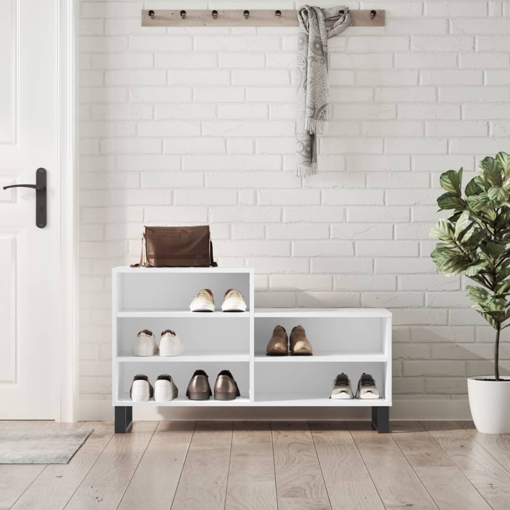 Shoe Cabinet 102X36X60 Cm Engineered Wood