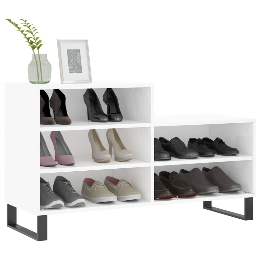 Shoe Cabinet 102X36X60 Cm Engineered Wood