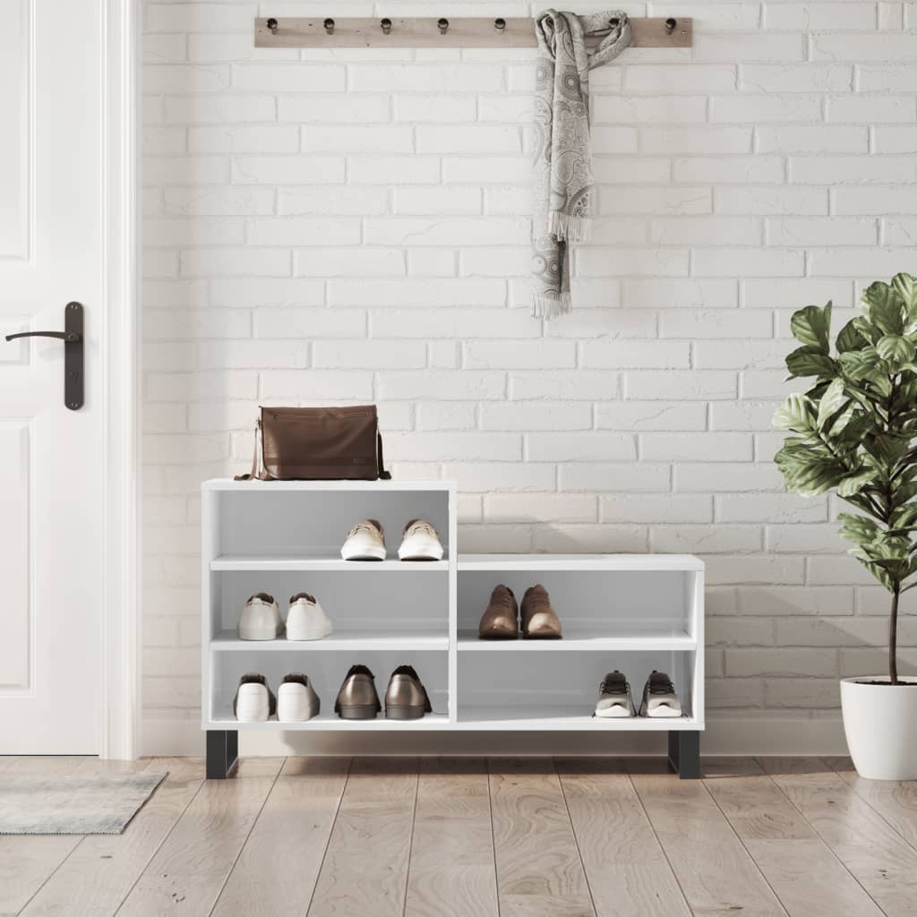 Shoe Cabinet 102X36X60 Cm Engineered Wood