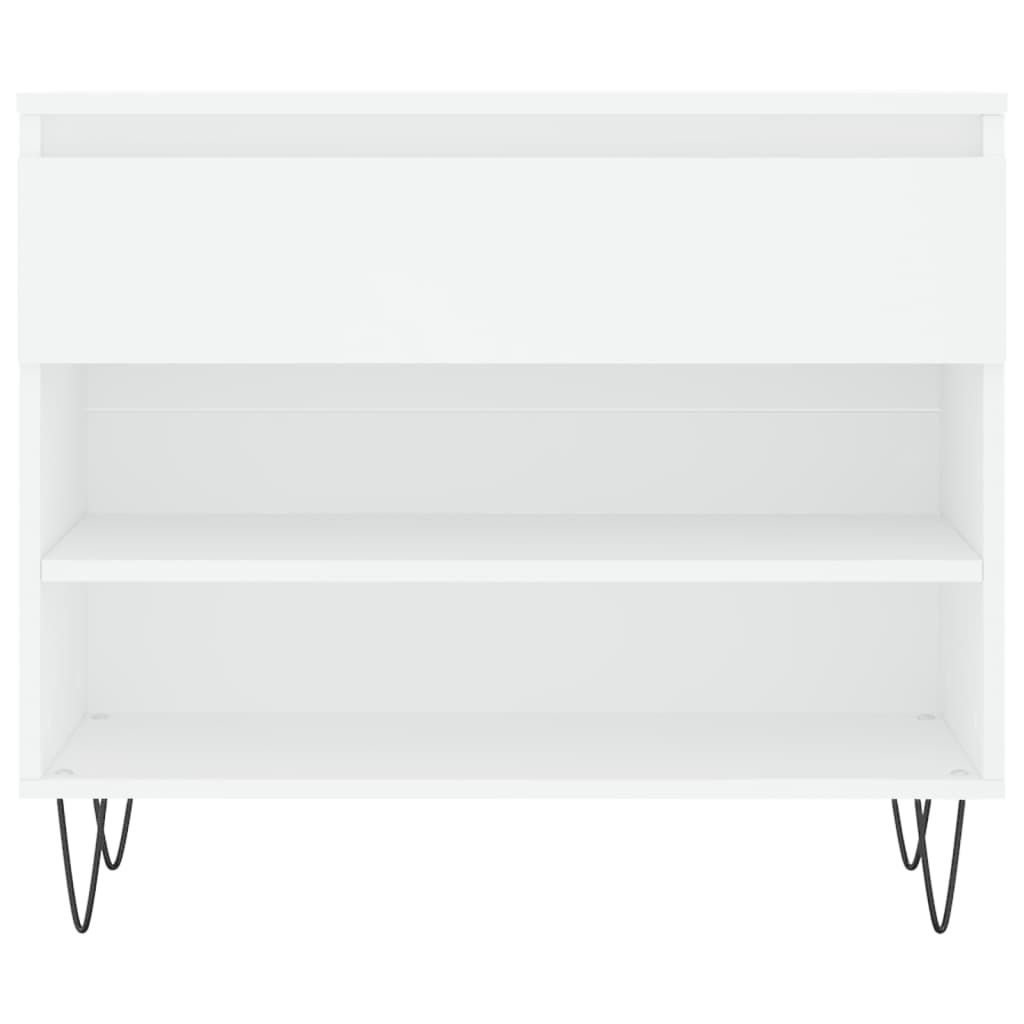 Shoe Cabinet 70X36X60 Cm Engineered Wood