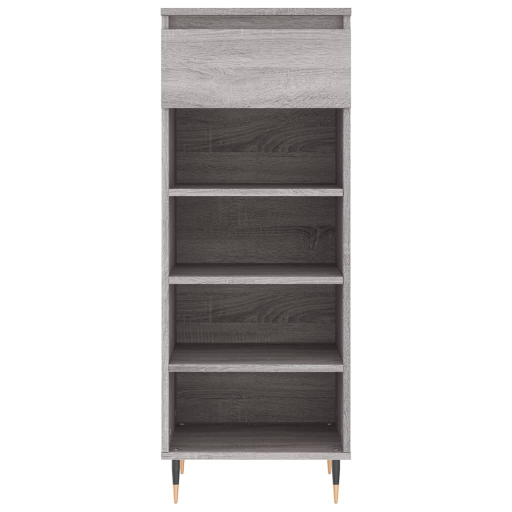 Shoe Cabinet 40X36X105 Cm Engineered Wood