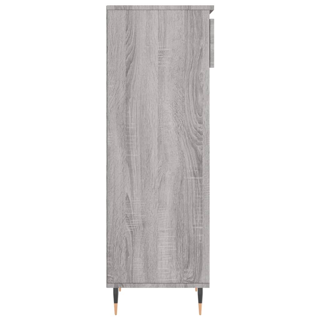 Shoe Cabinet 40X36X105 Cm Engineered Wood