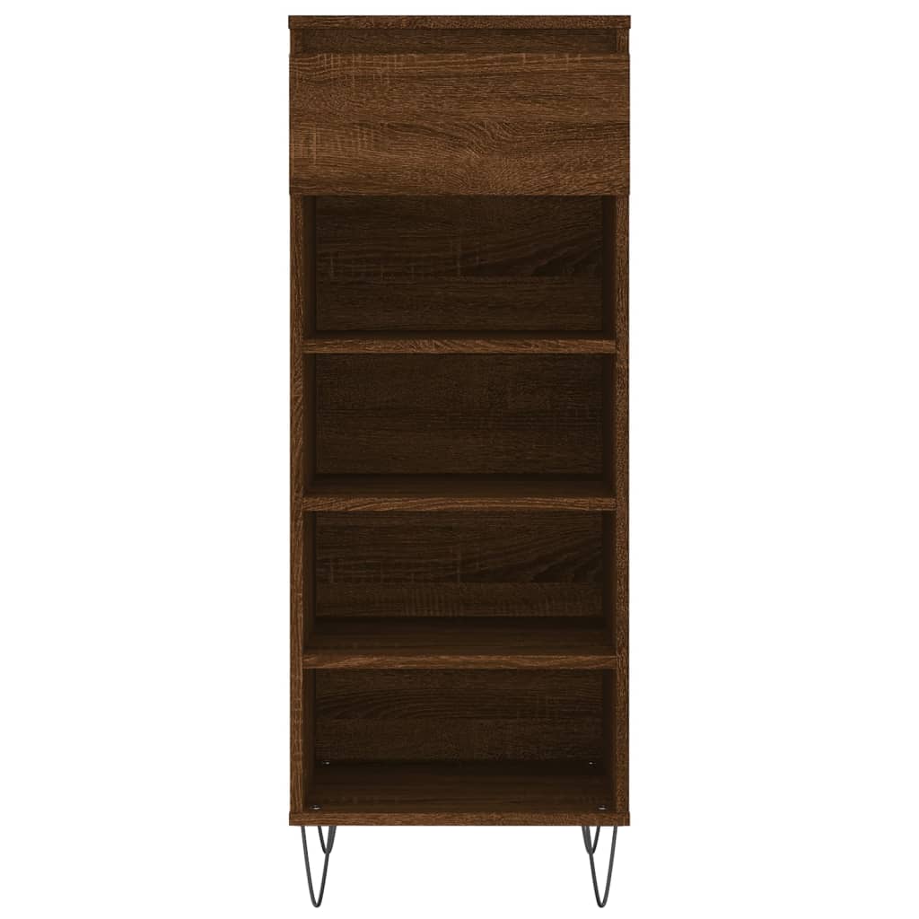 Shoe Cabinet 40X36X105 Cm Engineered Wood