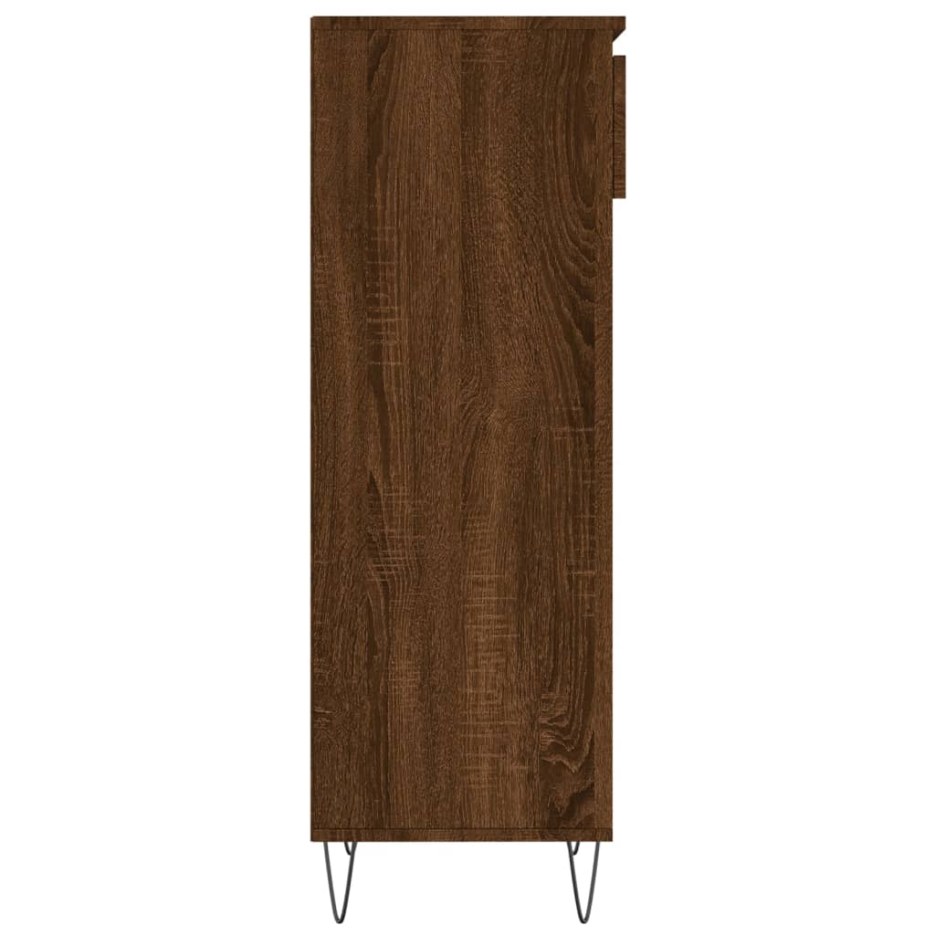Shoe Cabinet 40X36X105 Cm Engineered Wood