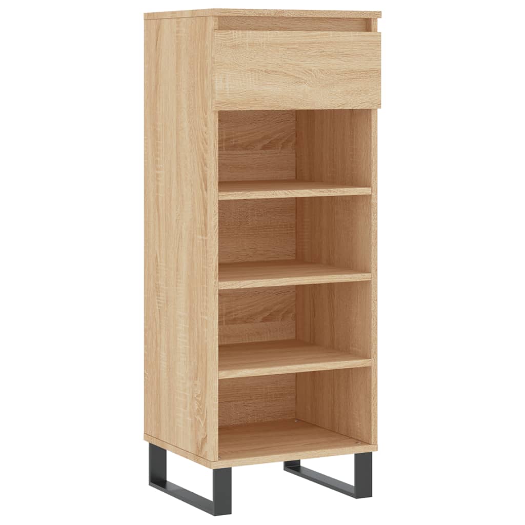 Shoe Cabinet 40X36X105 Cm Engineered Wood