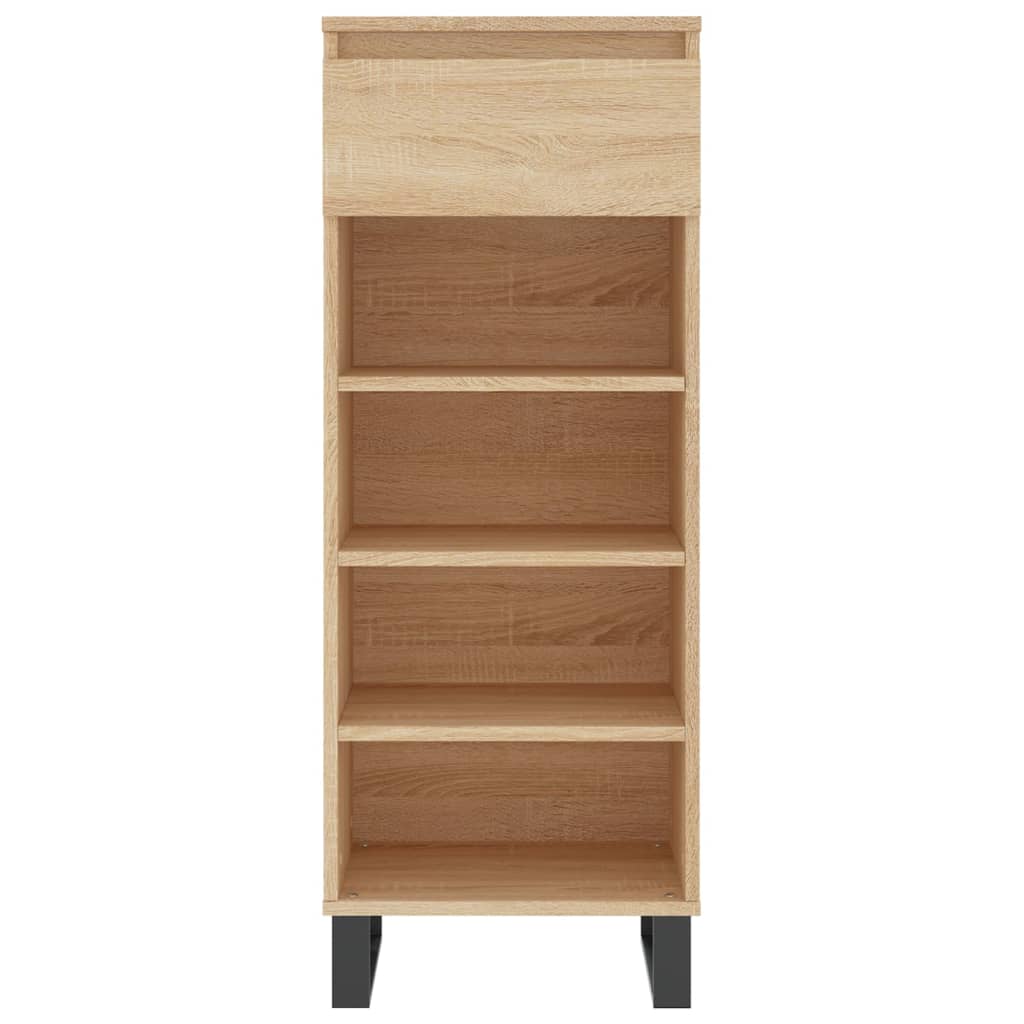 Shoe Cabinet 40X36X105 Cm Engineered Wood