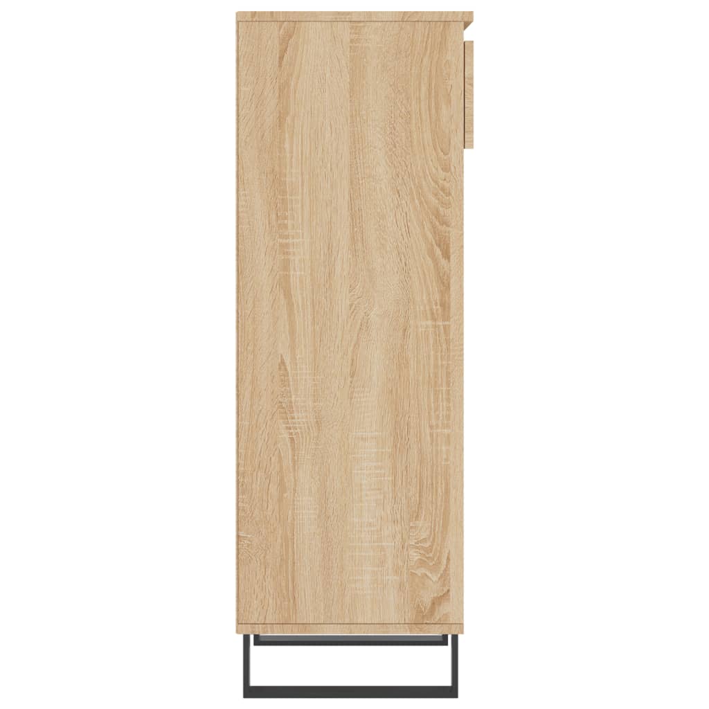 Shoe Cabinet 40X36X105 Cm Engineered Wood