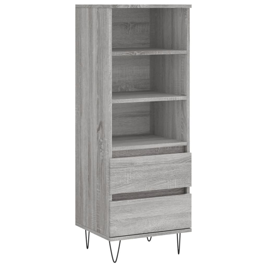 Highboard 40X36X110 Cm Engineered Wood