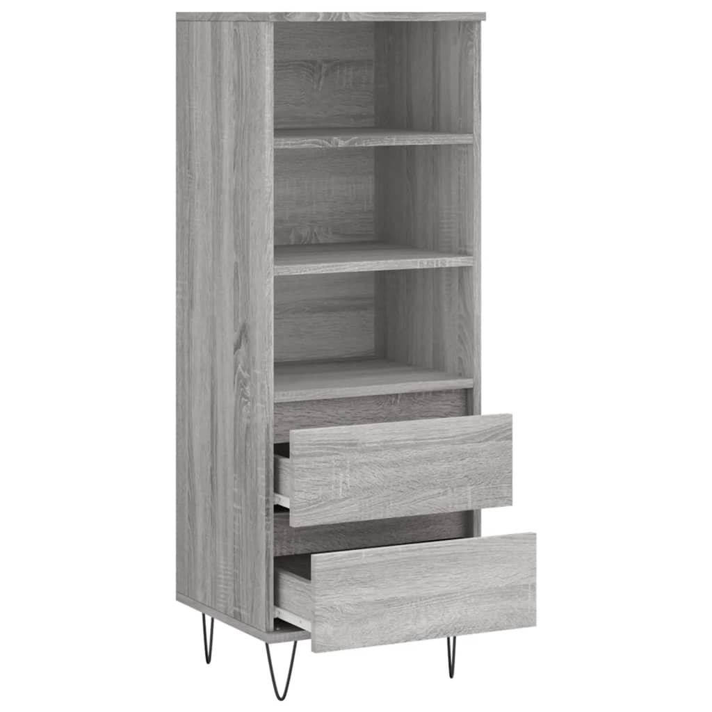 Highboard 40X36X110 Cm Engineered Wood