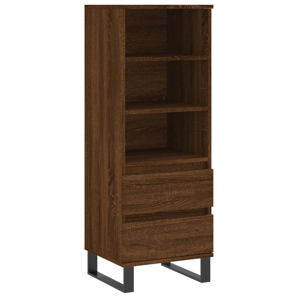 Highboard 40X36X110 Cm Engineered Wood