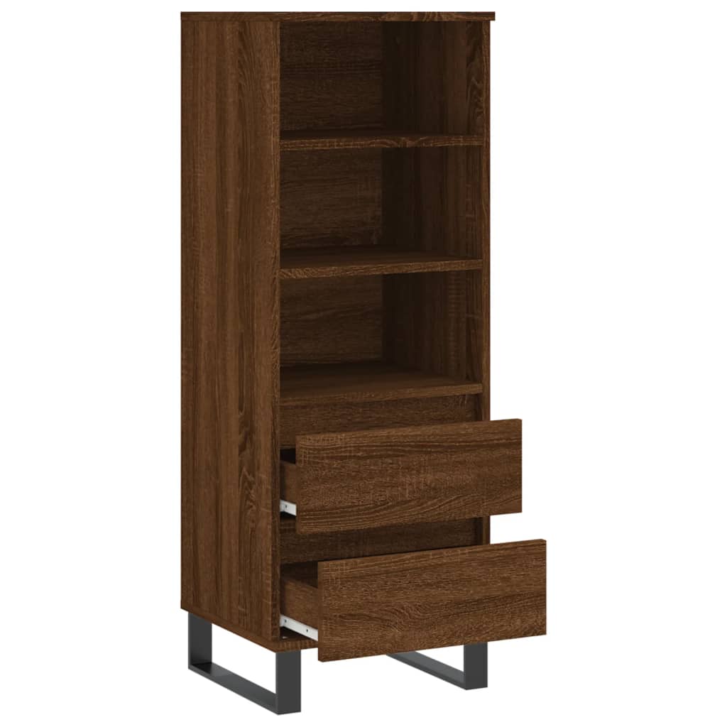 Highboard 40X36X110 Cm Engineered Wood