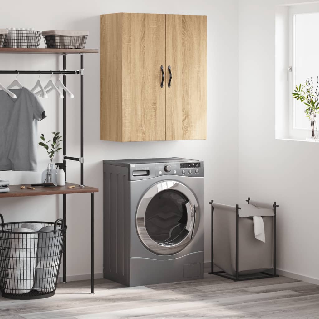 Wall Mounted Cabinet 69.5X34X90 Cm Engineered Wood