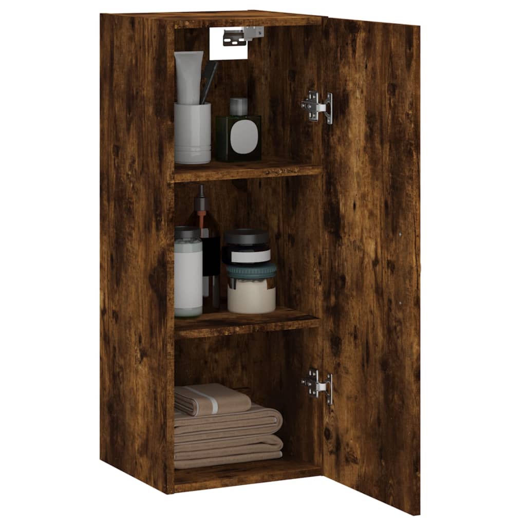 Wall Mounted Cabinet 34.5X34X90 Cm Engineered Wood